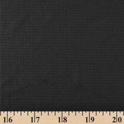 Nylon Ripstop Fabric PU Coated 70 Denier 1.9oz 62/63 Wide Waterproof Tent Water Repellent Dustproof Airtight Excellent Fabric for Kites (Black)