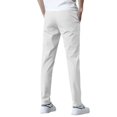 thumbnail image 4 of Bevawear Glide Pants for Men – Unisex Quick Dry Pull-On Stretch Pants, Lightweight Active Stretch Trousers for Outdoor and Everyday White 2XL, 4 of 4