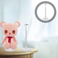 thumbnail image 4 of 4 Uds soporte creativo para muñecas soporte portátil para osito de peluche estante de almacenamiento de muñecas de moda para el hogar blanco, 4 of 6