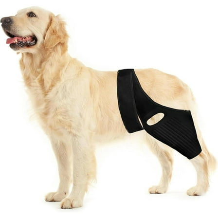 Dog Knee Leg ACL Brace -  Dog Knee Brace for Back Hind Rear Leg Torn ACL Tear, Dog Leg Brace for Hip Dysplasia, Dog Arthritis and Luxating Patella, Comfortable and Adjustable (L)