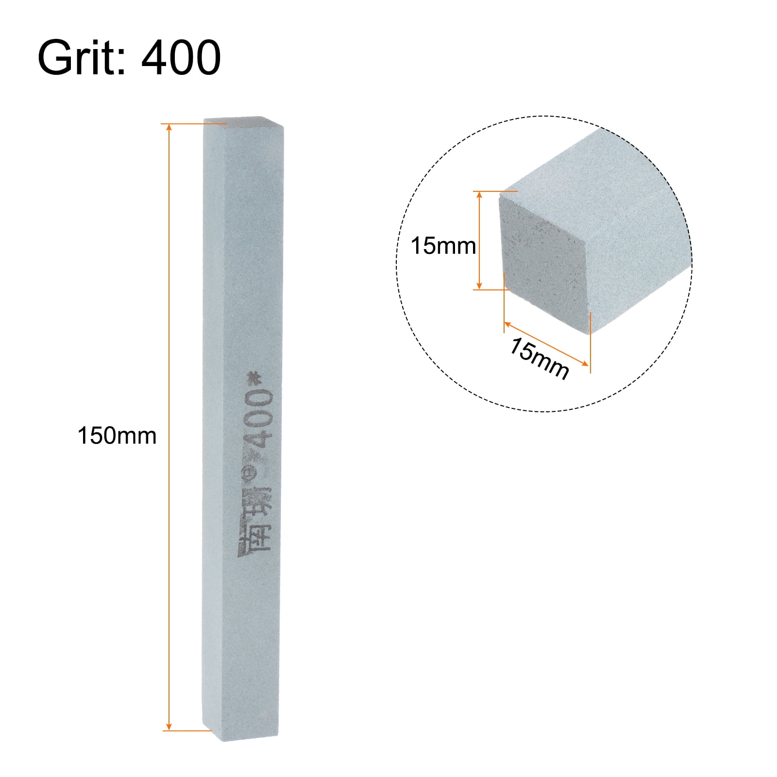 Lot De 2 Pierres à Aiguiser Rondes 800 Grain – Carbure Vert Pour Affûtage
