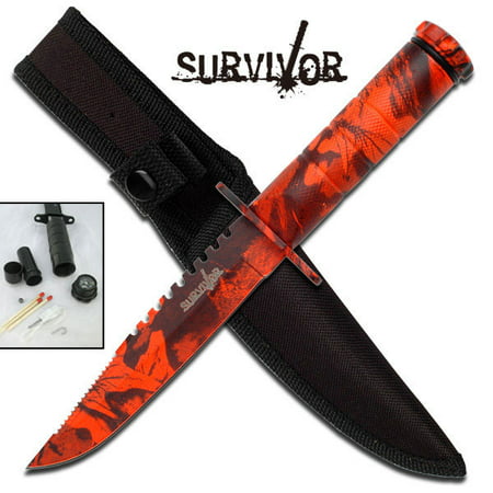 Survivor Fixed Blade Knife (Best Knife Blade Material)