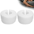 thumbnail image 2 of M Buder 2Pcs White Anti-Bedsore Cushion Hand and Leg Rest Elevating Pad for Elderly Bedridden Patients (13.78 inches / 35 cm), 2 of 10