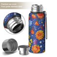 thumbnail image 2 of 20 Oz Pioneer Flower Coffee Tumbler Double Wall Insulated Stainless Steel Water Bottle | Metal Reusable Thermoses Flask with Cup Cap | Leak & Sweat Proof with Anti-Dust Lid, 2 of 7