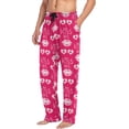 thumbnail image 4 of GZHJMY Valentine's Day Pajama Pants for Men, Lounge Pants Lightweight Men Pajama Bottoms with Drawstring Pockets, Christmas New Year Birthday Gifts, Small, 4 of 6