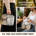 thumbnail image 5 of Xixirimido Elk Wilderness Print Bible Cover Case for Women Men, Large Bible Bag Bible Study Supplies Accessories Quilted Bible Carrying Cases with Handle Christian Gift, 5 of 7
