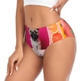 thumbnail image 2 of Balery Colorful Dog Cat Collage Ropa Interior de Algodón para Mujer con Dibujo – Braguitas Cómodas y Elásticas, Estilo Clásico-X-Large, 2 of 6
