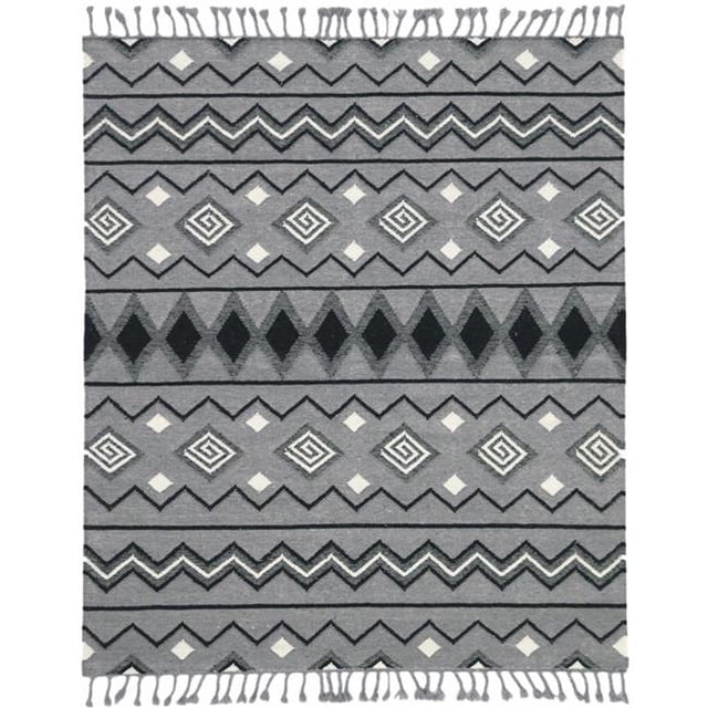 Amer Rug ARI20810 8 x 10 ft. Artifacts 2 Dove Flat-Weave Area Rug - Gray