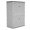 M-With partitions -White + Plastic, variant on Horizontal Storage Shed Weather Resistance, Large Outdoor Storage Cabinet Lockable, Thick HDPE Plastic Storage Unit for Backyards, Patio, Garden(28 Cu.ft/Ivory ) White