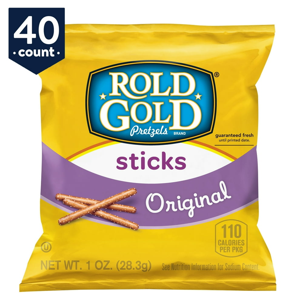 Rold Gold Pretzel Sticks, 40 Ct (1 Oz. Bags)