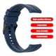 thumbnail image 1 of Correa de silicona de 22 mm para Huawei Watch GT 3 46 mm/GT Runner Strap (azul oscuro), 1 of 9
