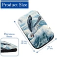 thumbnail image 4 of Seagull Printed Furry Soft 12.5x8.2 Inch Car Armrest Cover Accessory, 4 of 6