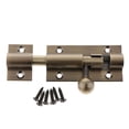 thumbnail image 2 of veasfak Door Slide Lock Bolt Latch Barrel for Home Gate Security 4inch Bronze, 2 of 9