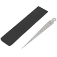 thumbnail image 1 of Calibre Cónico De Acero Inoxidable De 0-15 Mm, Calibrador De Soldadura De Cuña Métrica, Transparente, Resistente, Portátil, Herramienta De Medición De Agujeros De Molienda, Herramienta De Inspección Noticed TO002017-00, 1 of 5