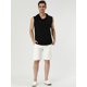 thumbnail image 3 of Bañador de verano pahombre, cintuelástica, bolsillos con cordón, pantalones cortos de plaestampados, 28 blanco, 3 of 6