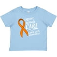 thumbnail image 3 of Inktastic Support Educate Care Limb Loss Awareness Orange Ribbon Boys or Girls Baby T-Shirt, 3 of 5