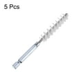 thumbnail image 3 of Uxcell 5Pcs Nylon Bore Brush 11mm Dia 4" Long Cleaning Twisted Wire Brush with Handle 1/4" Hex Shank, 3 of 6