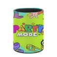 thumbnail image 3 of GoNoodle-theme Cylinder Pen Holder Pencil Organizer with Flannel Lining PVC Leather Material Cardboard Base for study work 10*8CM, 3 of 6