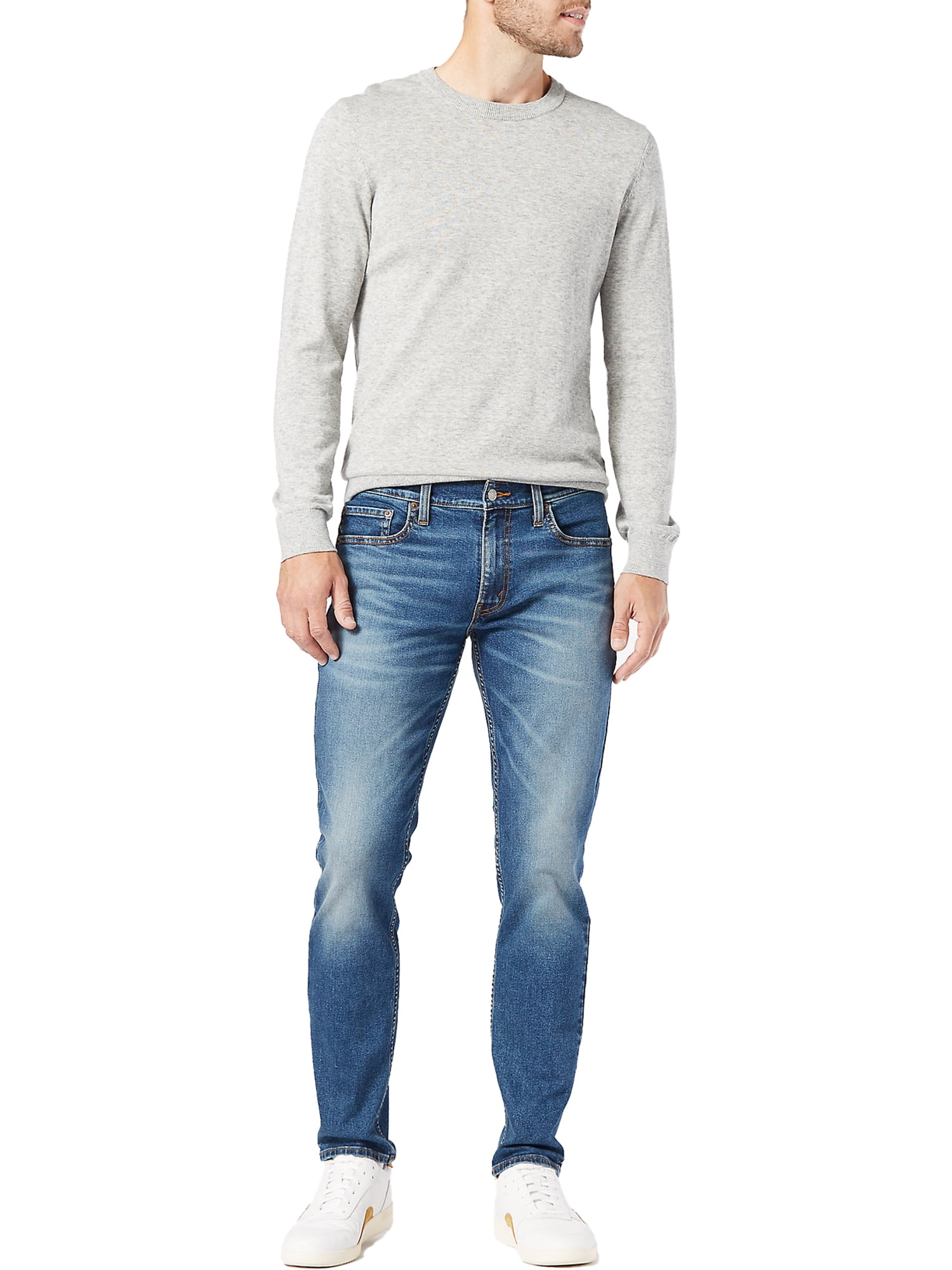 Levi Strauss Signature Men's Loose Fit Jeans - Walmart.com Levi Strauss Signature Men's Loose Fit Jeans - Walmart.com