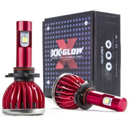 - XKGLOW Single Beam 76W CREE LED Headlight Set