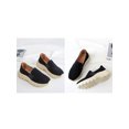 thumbnail image 5 of Fangasis Womens Platform Shoes Lightweight Sneakers Slip On Casual Sports Breathable Flats Black 10, 5 of 6