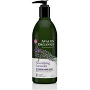 Avalon Organics Glycerin Hand Soap, Nourishing Lavender 12 oz (Pack of 3)