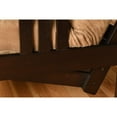 thumbnail image 2 of Wooden Futon Frame Set - Convertible Sofa Bed with Mattress - Espresso Finish, 2 of 5