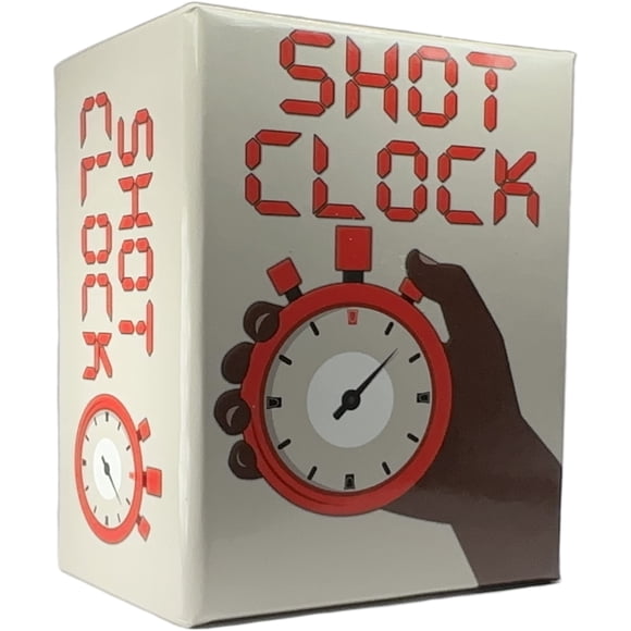 Juego de cartas para beber LewisRenee Shot Clock Black Owned