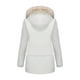 thumbnail image 4 of Chaquetas y abrigos casuales con capucha de manga larga para mujer, parka de bolsillo de color liso, impermeable y resistente al viento, para exteriores, chaqueta con capucha de manga larga, parte sup, 4 of 8