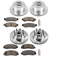 thumbnail image 3 of PowerStop Front and Rear Z36 Truck & Tow Carbon-Fiber Ceramic Brake Pad and Drilled and Slotted Rotor Kit Fits: FORD Select Models K5590-36, 3 of 9