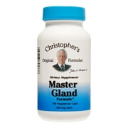 Christopher's Original Formulas Master Gland Formula, 100 Ct