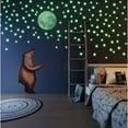 thumbnail image 5 of Glow-In-The-Dark Star Stickers – Perfect For Bedroom Ceilings, Parties, Wall Decorations, 1.19 Inches, 100 Pieces, Yellow., 5 of 6