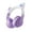 Gradient Purple, variant on Cat Ear Kids Bluetooth Headphones for Girls Children Teens, LED Light Up Wireless/Wired Mode Foldable Stereo Girls Headphones with Built-in Mic for School Birthday Xmas Gift (Pink)