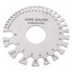 thumbnail image 2 of Calibre de Soldadoura de Alambre, Medidor de espesor de metal de espesor Portátil Resisten Acero inoxidable de acero inoxidable fácil de usar para la industria de la fabricación, 2 of 7