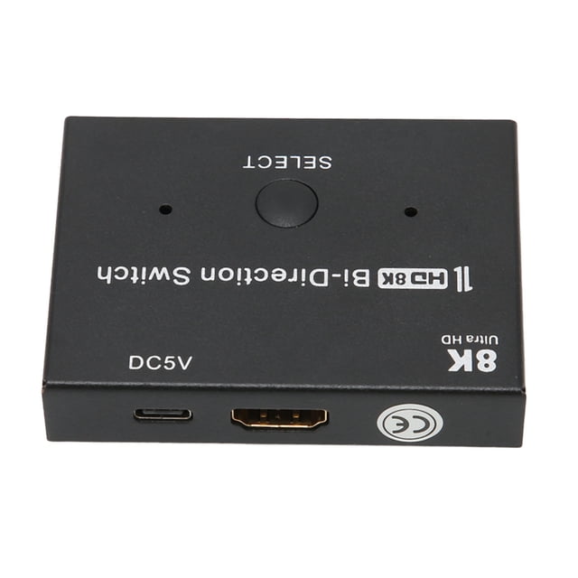 HD Multimedia Interface Switcher, 48 Gbps Switcher Plug And Play Bidirectional For 8K TV For PS5