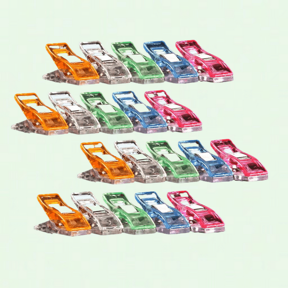 Clips, Plastic Wonder Fabric, Crochet Knitting Sewing, Quilting Accessories