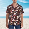 thumbnail image 5 of Uemuo To The Best Mom Printed Regular Fit Short Sleeve Casual Hawaiian Shirt for Men,Aloha shirt,Tropical shirt,Floral print shirt,Vacation Beach shirt-Large, 5 of 9