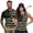 Camo American Flag, variant on Jeiento Tropical Floral Matching Golf Shirts for Couples Quick Dry Moisture Wicking Men Short Sleeve Shirt Women Sleeveless Quarter Zip Golf Tennis Athletic Wear