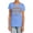 Carolina Blue, variant on JLA Swin Team Women's T Shirt, Carolina Blue, X-Large