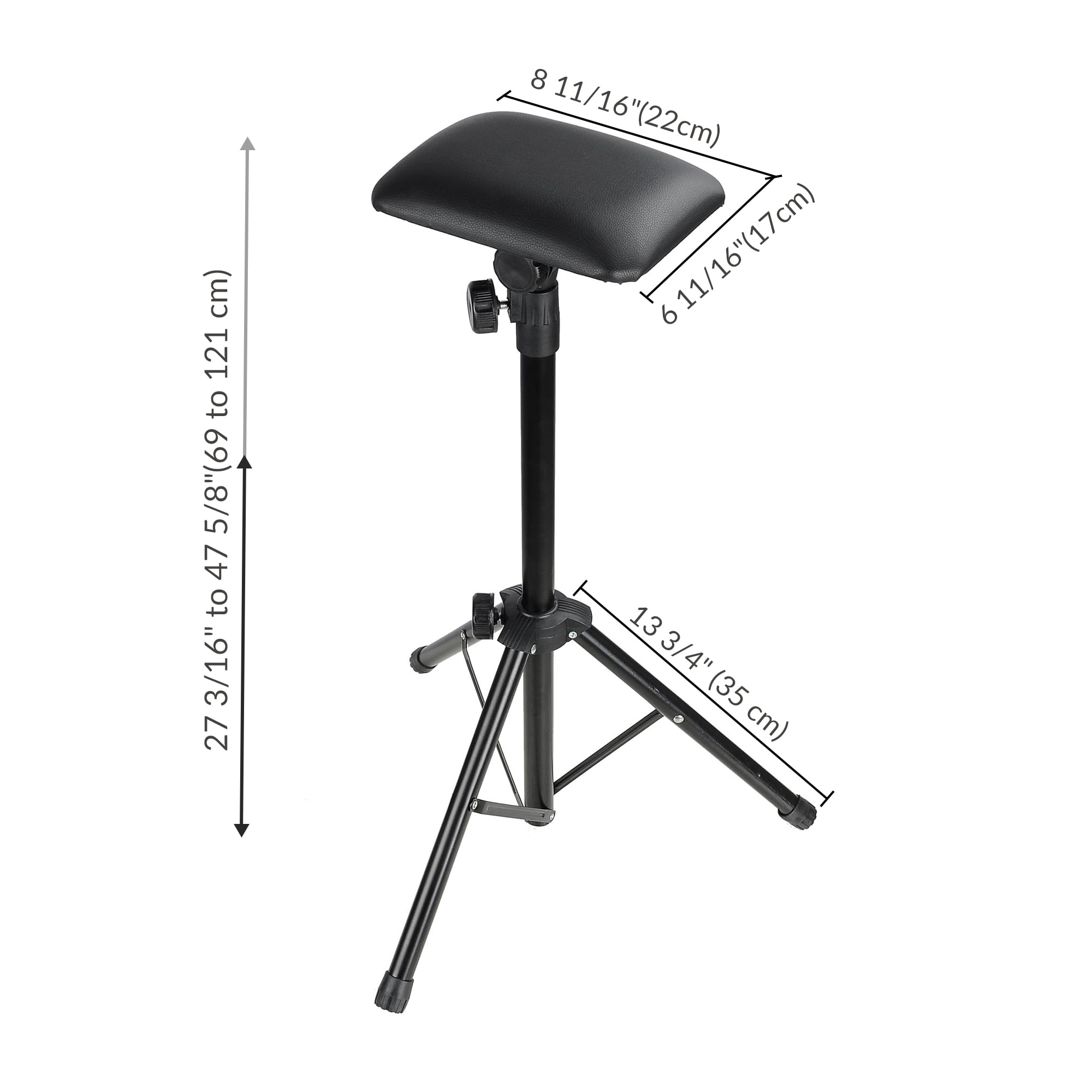 Tattoo Armrest Foam Pad Arm Leg Rest Foldable Studio Height Adjust Pu Leather Walmart Com
