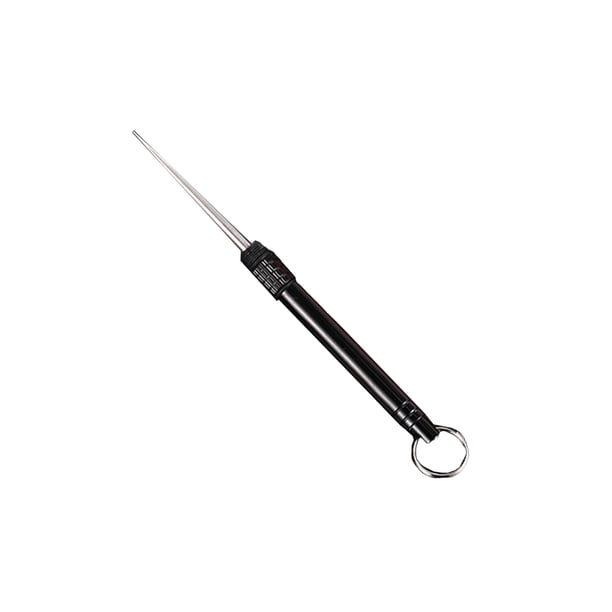 Bewildely Palillo de fruta de acero inoxidable, palillos reutilizables multifuncionales, herramienta de limpieza, hilo dental, palillo de para Mostrada Negro Bewildely HA065257-03
