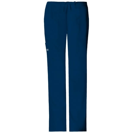 

Cherokee Workwear Core Stretch Women s Scrubs Pant Mid Rise Drawstring Cargo 4044