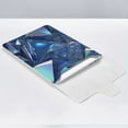 thumbnail image 2 of Pobuds Leather Laptop Sleeve, Padded Case, Thin Portable, Versatile Bag - Compatible with 13 inch laptops or MacBook Air Pro 13 inch 2016 or later - Horizontal, shiny, metallic blue, 2 of 5
