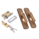 thumbnail image 3 of Cerradura de la manija de la puerta del hogar juego de cerradura de la manija de la puerta de aleación de aluminio Negro a prueba de ladrones Pintura exterior interior de ANGGREK Otros, 3 of 8