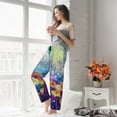 thumbnail image 5 of Vsdgher Spring Flower Seasonal Women’s Womens Pajama Pants, Lounge Wide Leg PantsLounge Pants,Sleep Bottoms, Lounge for Women-Large, 5 of 6