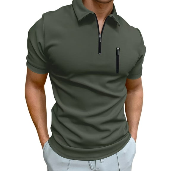Men's Shirts Casual Short Sleeve Stylish Summer Tops Comfortable Apparel for Everyday Wear