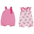thumbnail image 2 of Chick Pea Baby Girl 2 Pk Rompers, Sizes Newborn-9 Months, 2 of 2