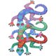 thumbnail image 2 of 3pcs Iron Hanging Gecko Wall Art Lightweight Varnished Metal Sculptures for Indoor Room Bedroom Bathroom Office Decor, 2 of 5