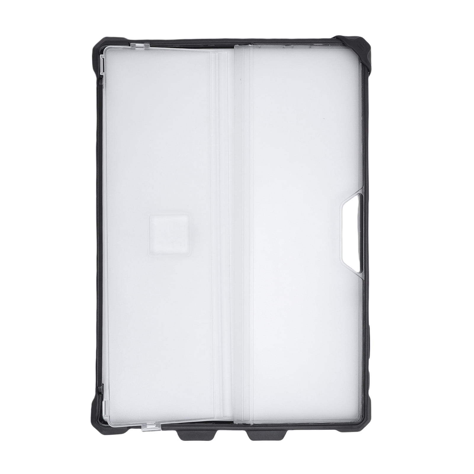 Tablet Case, PC Silicone Tablet Protective Case Convenient Access  for 12.3 Inch Tablets Matte White,Matte Gray