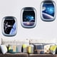 thumbnail image 5 of Pegatina de pared 3D de galaxia con diseño de astronauta y espacio exterior de ionze para decoración del hogar, para dormitorio, sala de estar, habitación infantil, accesorios para el hogar (C), 5 of 5